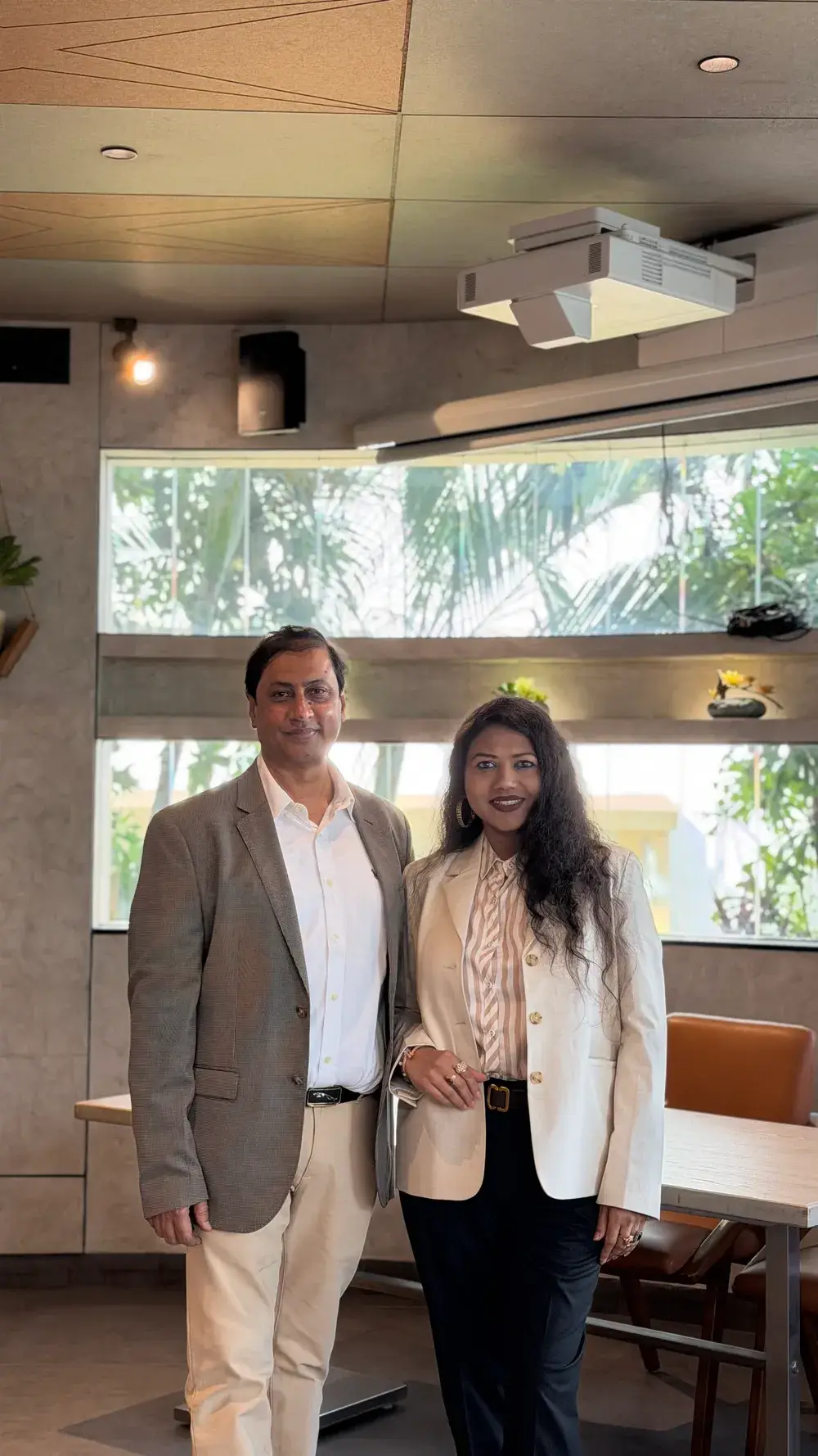 Kishan and Meeta Patel, career counsellors